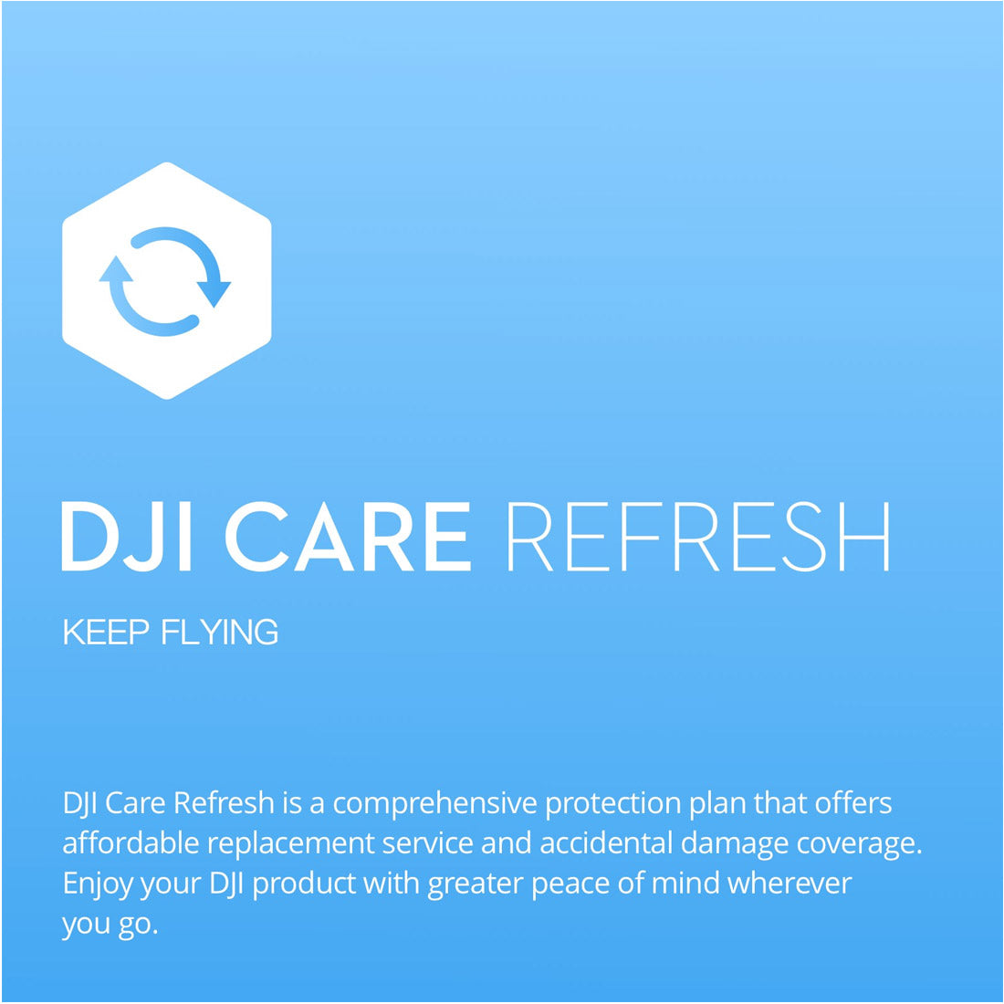 DJI Care Refresh 1 Year Service Plan for FPV Drone
