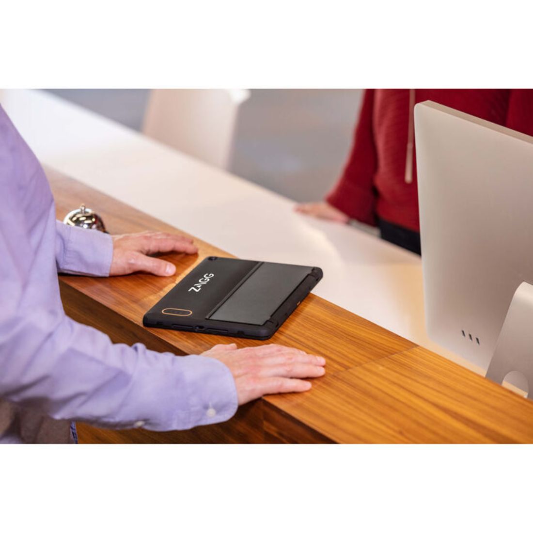 GEAR4 Battersea Slim Case w/ Stand for 10.2" iPad (7, 8, and 9th Gen) - Black