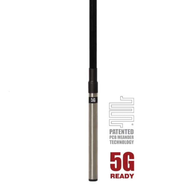 RFI COL8195 5G LTE 6.5dBi Collinear Antenna (698-3800MHz); 10m SMA(M) - Black 965mm