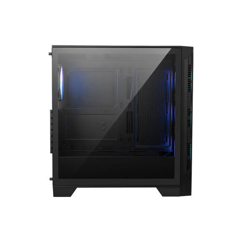 MSI  Micro ATX Case / 2x USB 3.2 / 1x Mic-in / Audio-out / 1x LED / 1x 2.5" / 2x 2.5"/3.5" / Micro ATX / Mini ITX