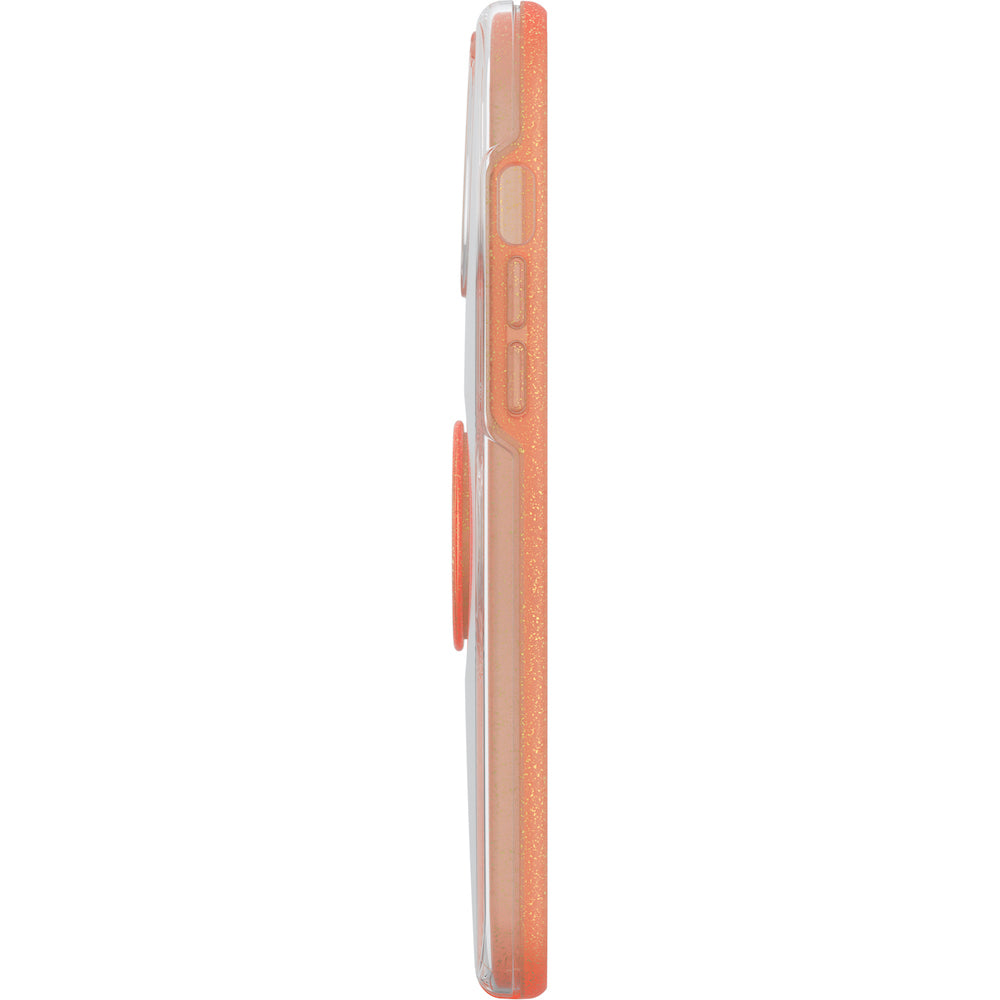 For iPhone 13 Pro Max (6.7") Otterbox Otter+Pop Symmetry Clear Case -Cool Melon