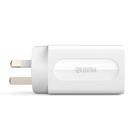 EFM 65W GaN Wall Charger - With Power Delivery and PPS - White