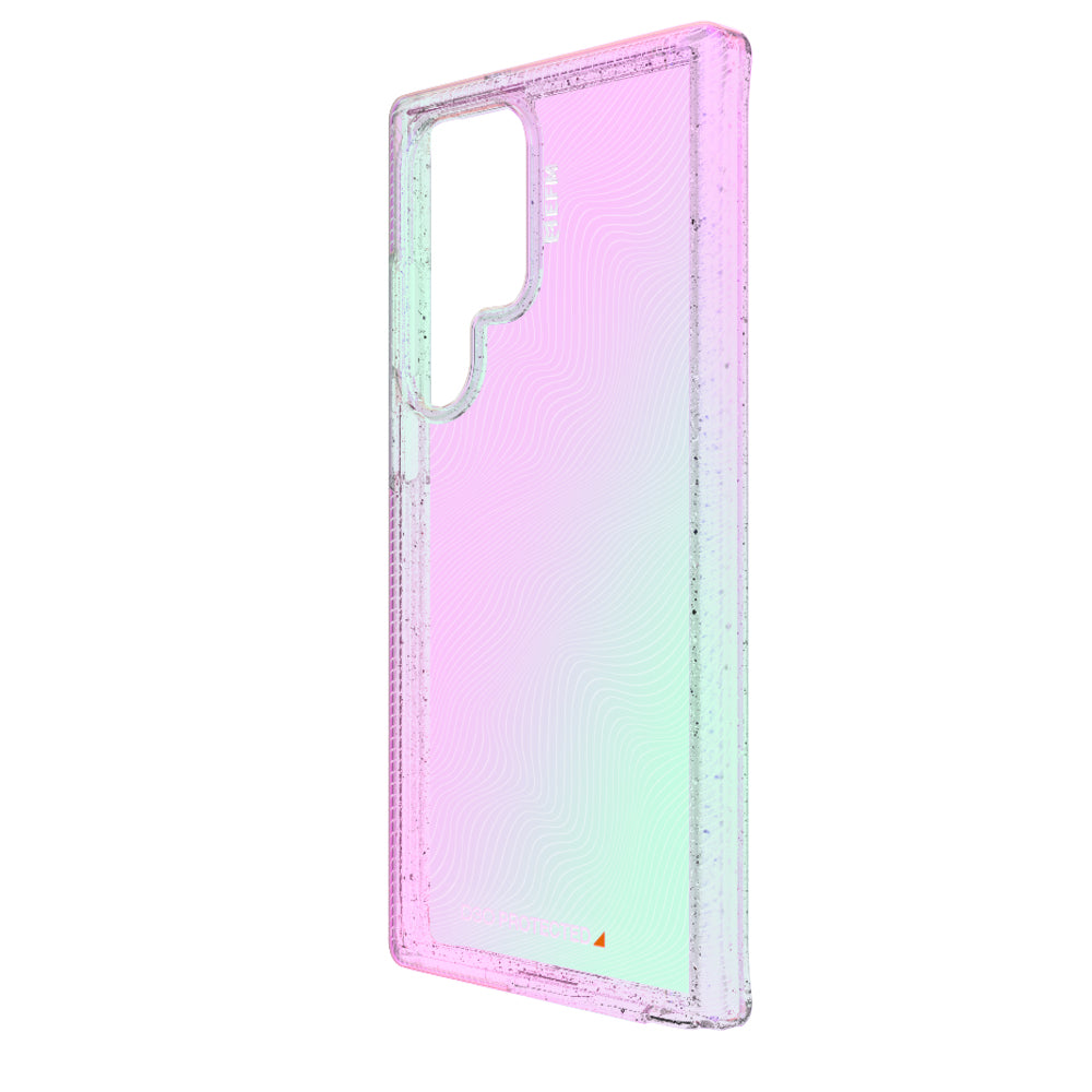 EFM Aspen Case Armour with D3O Crystalex - For Samsung Galaxy S23 Ultra (6.8")-  Glitter Pearl