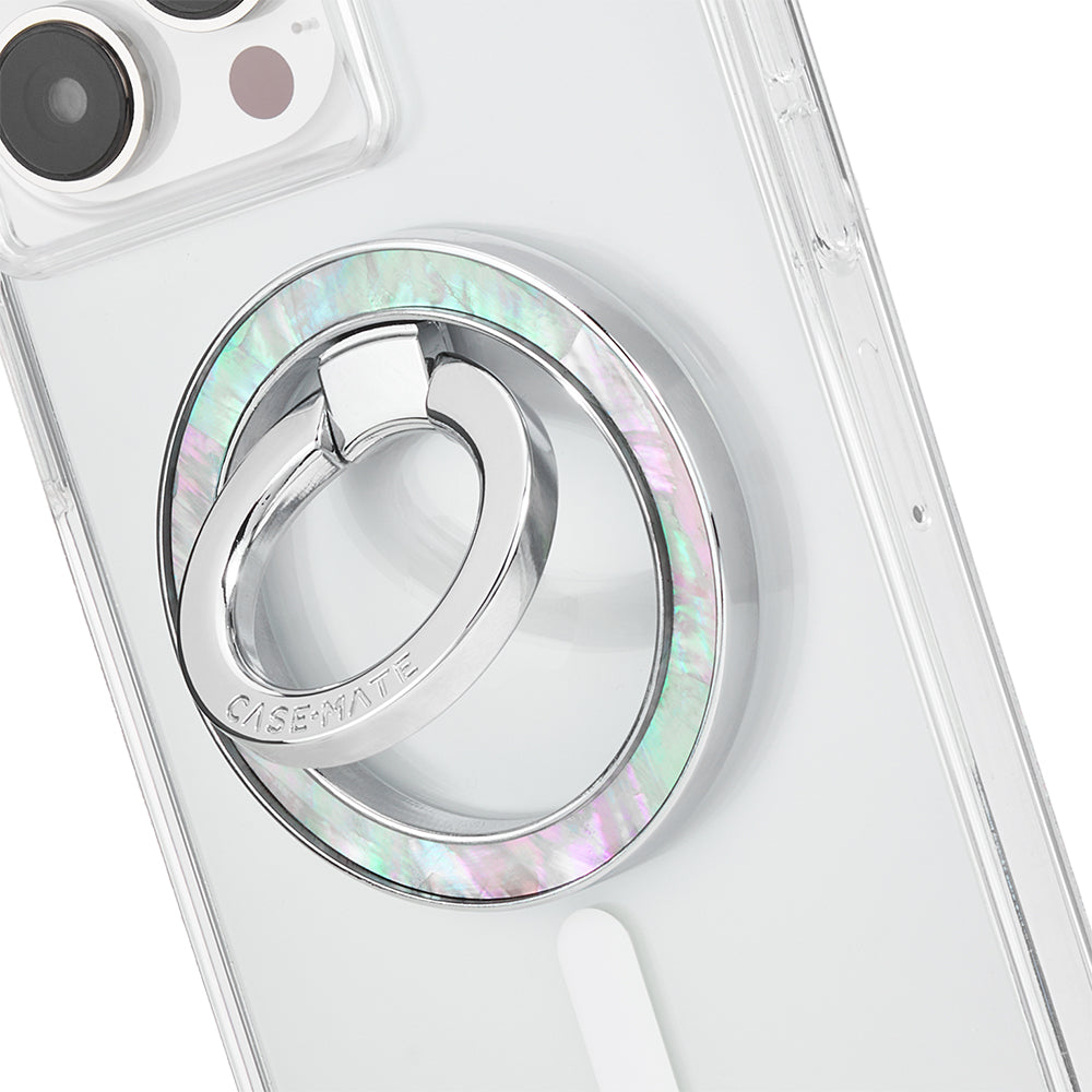 Case-Mate Magnetic Ring Stand - Works with MagSafe - Mother of Pearl