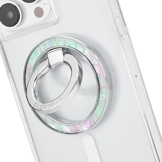 Case-Mate Magnetic Ring Stand - Works with MagSafe - Mother of Pearl - Multi