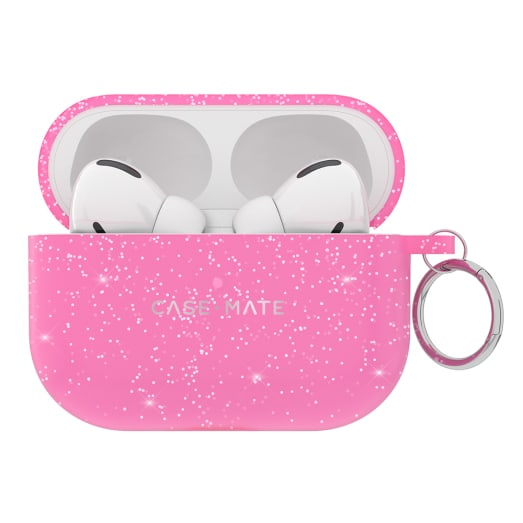 Case-Mate Gelli Case - For AirPods Pro 2 - Pink Sparkle - Pink