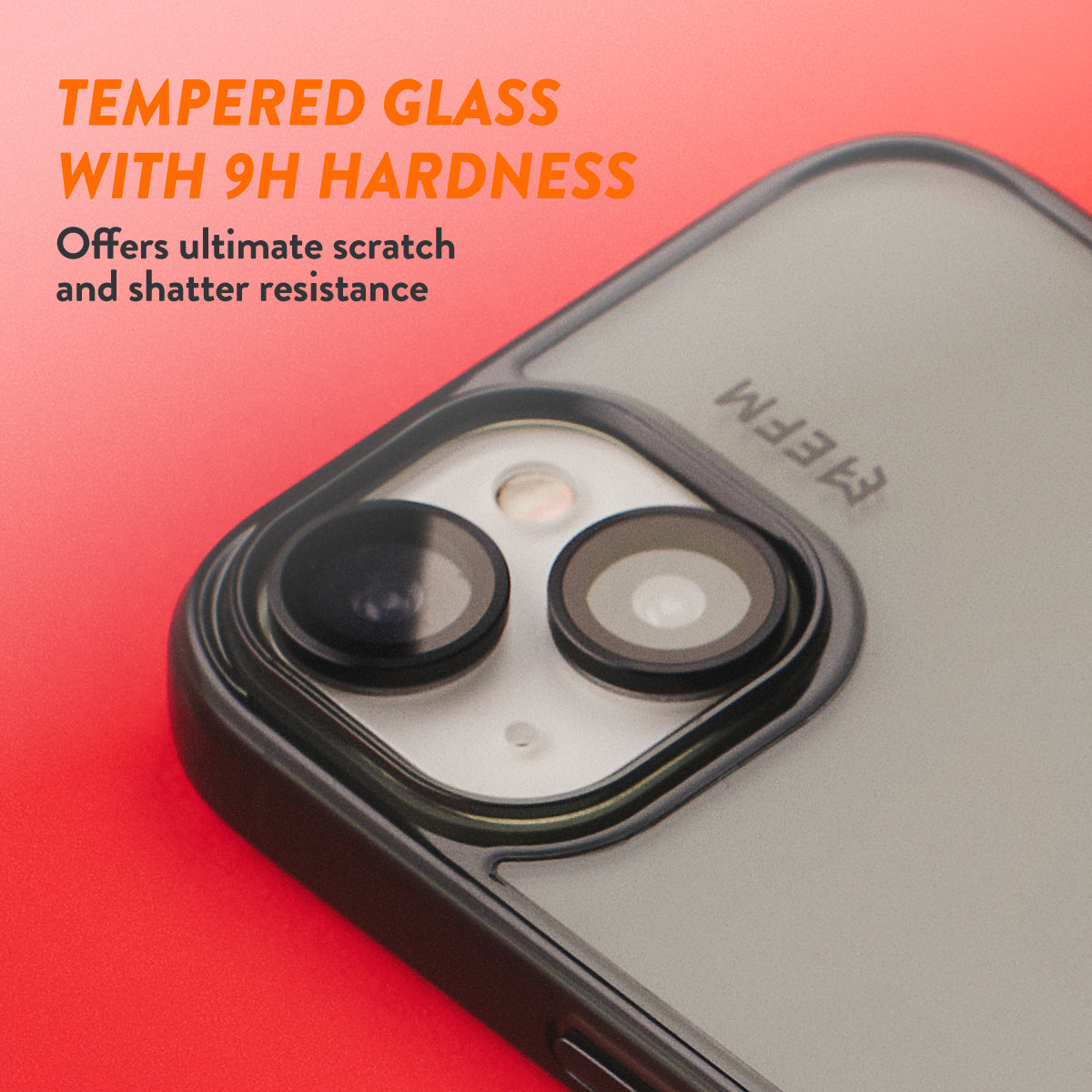 EFM Camera Lens Armour - For iPhone 15/15 Plus
