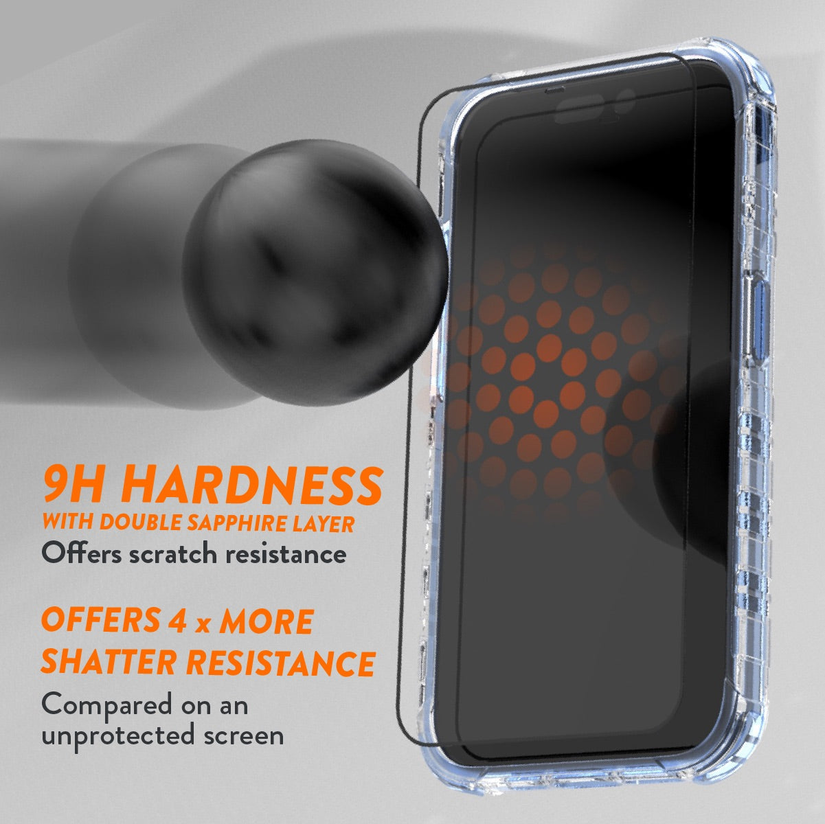 EFM TT Sapphire Screen Armour - For iPhone 15 Pro Max