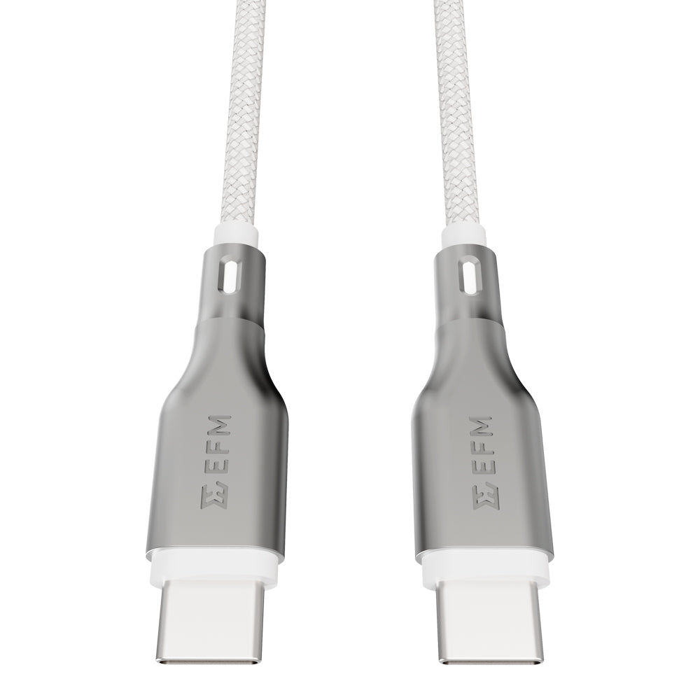 EFM USB-C to USB-C 100W Essential Power Cable - With Aramid Fibre Reinforcement 2M