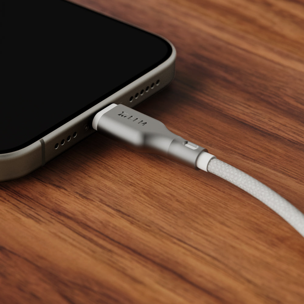 EFM USB-C to USB-C 100W Essential Power Cable - With Aramid Fibre Reinforcement 2M