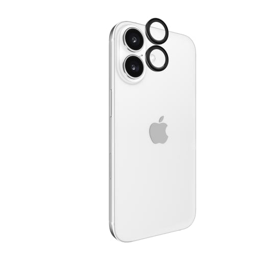Case-Mate Aluminum Ring Lens Protector - For iPhone 16 / 16 Plus - Black