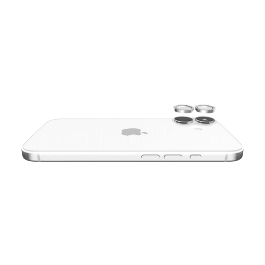 Case-Mate Aluminum Ring Lens Protector - For iPhone 16 / 16 Plus - Twinkle - Clear