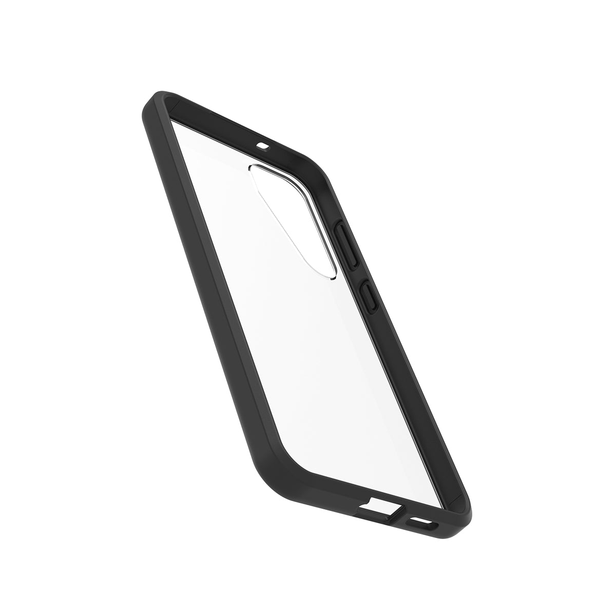 OtterBox React Case - For Samsung Galaxy S25+ - Black Crystal