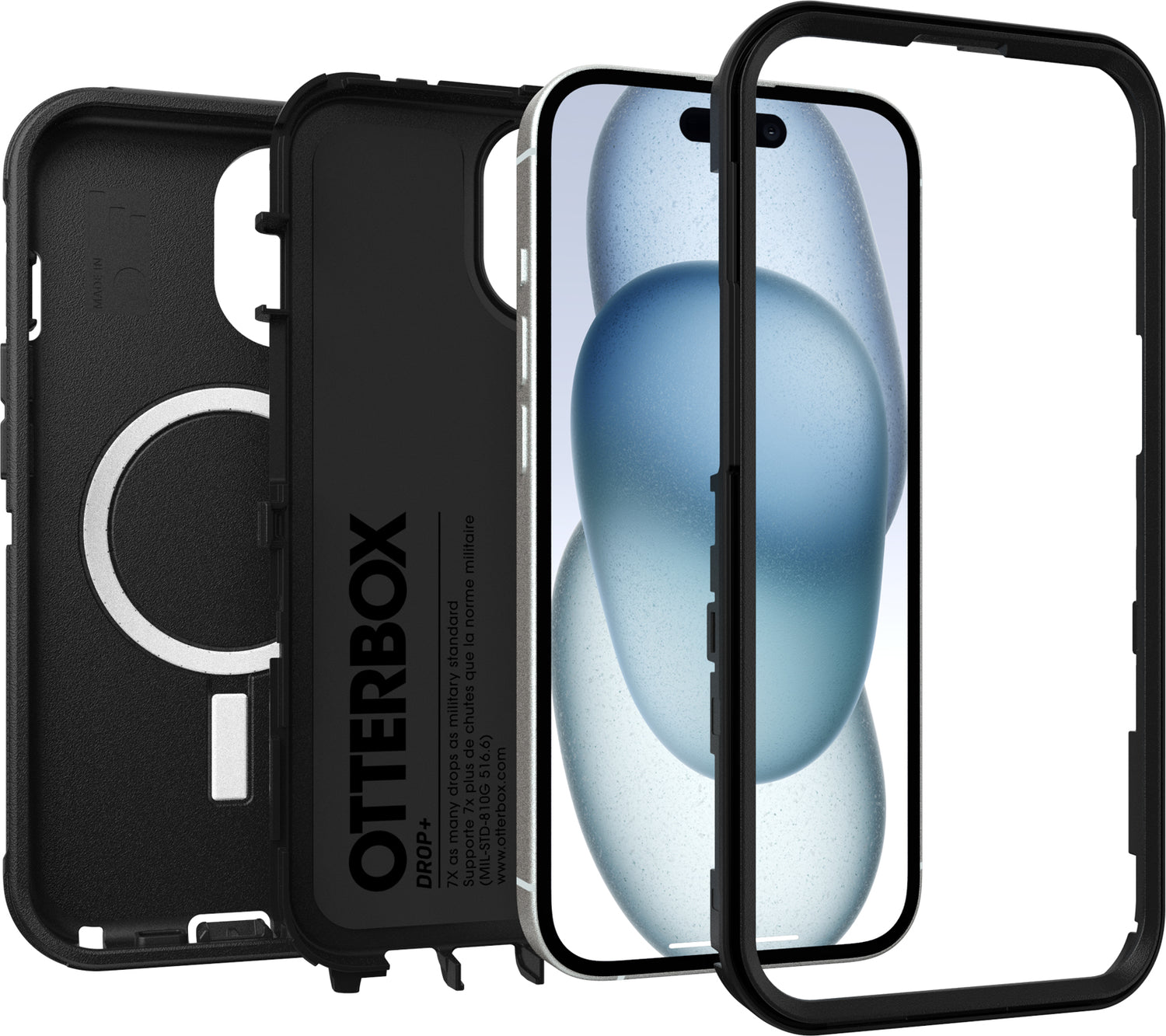OtterBox Defender MagSafe Case  - For iPhone 17e/16e/15/14/13 - Black