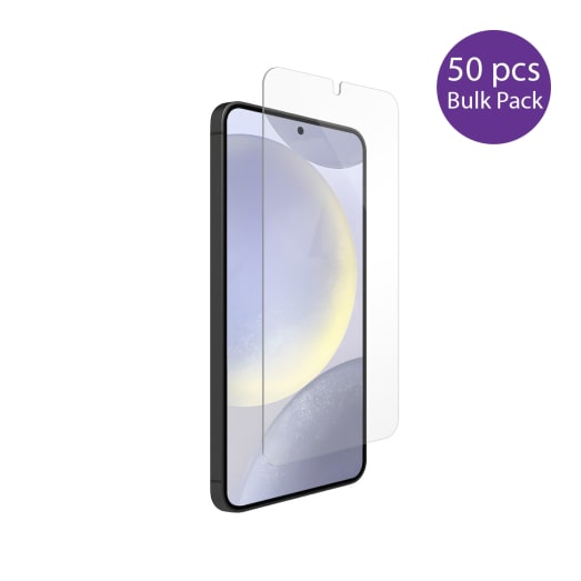 EFM Tempered Glass Screen Protector Bulk Pack - For Samsung Galaxy S24 / S25 - Clear