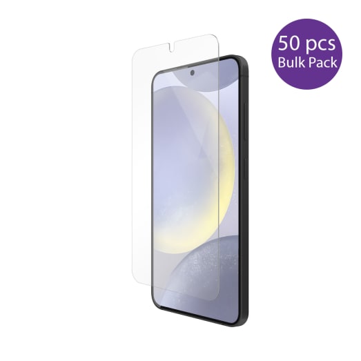 EFM Tempered Glass Screen Protector Bulk Pack - For Samsung Galaxy S24+ / S25+ - Clear