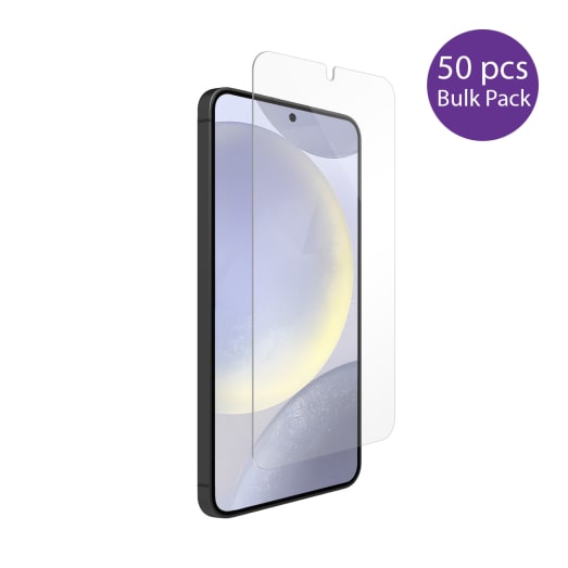 EFM Tempered Glass Screen Protector Bulk Pack - For Samsung Galaxy S24+ / S25+ - Clear