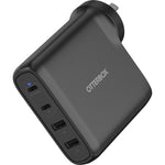 OtterBox 100W Four Port Wall Charger - Black