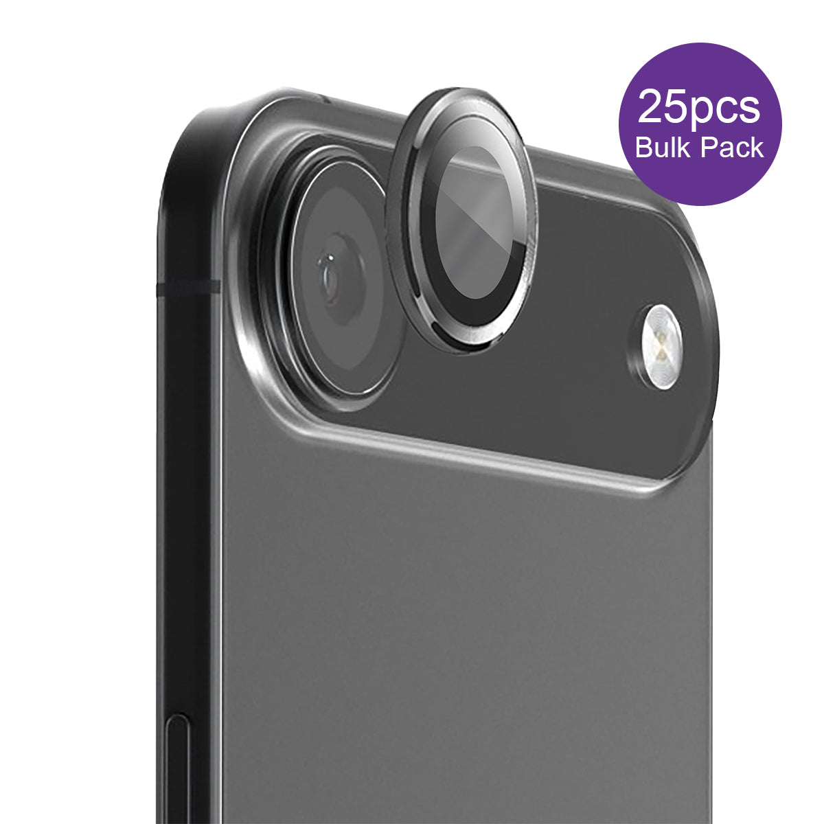 EFM Camera Lens Protector Bulk Pack - 25 Units - For iPhone Air - Clear