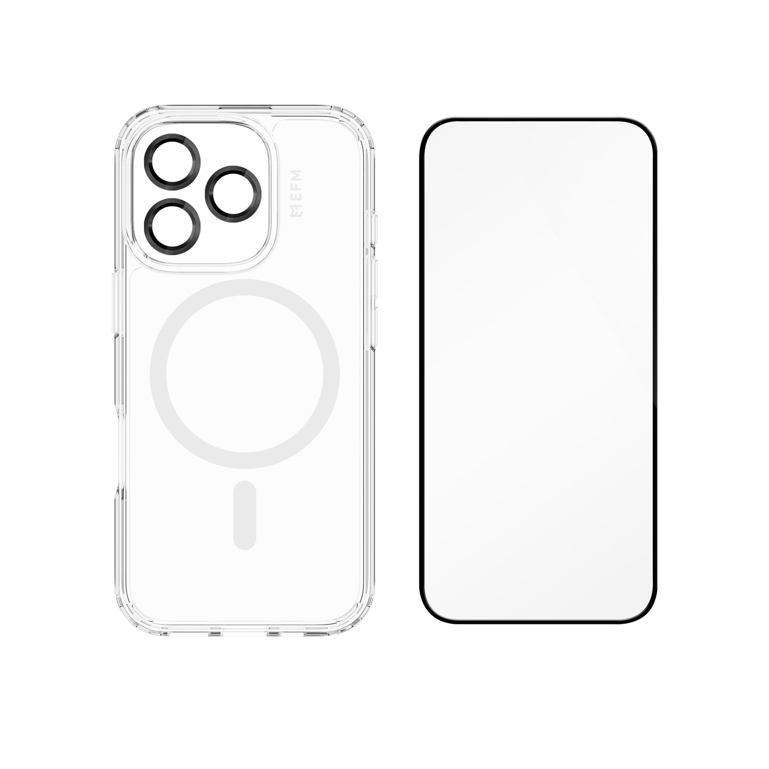 EFM Zurich MagSafe  Impact Screen  Lens Protector Bundle - For iPhone 16 Pro