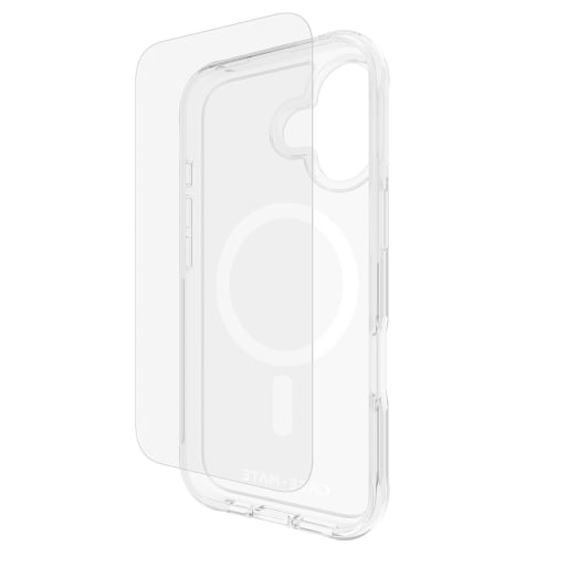 Case-Mate Case & Screen Protection Pack w/MagSafe - For iPhone 17 Pro - Clear Case - Clear