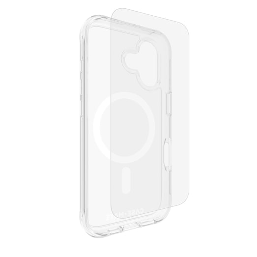 Case-Mate Case & Screen Protection Pack w/MagSafe - For iPhone 17 - Clear Case - Clear