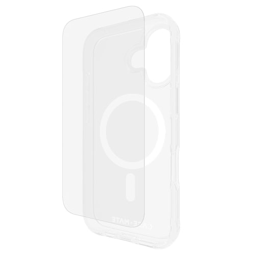 Case-Mate Case & Screen Protection Pack w/MagSafe - For iPhone 17 - Clear Case - Clear