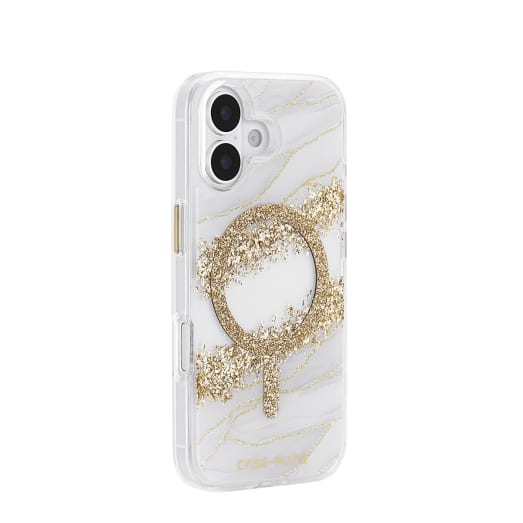 Case-Mate Karat Granite MagSafe Case - For iPhone 17 - Gold