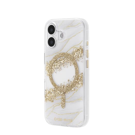 Case-Mate Karat Granite MagSafe Case - For iPhone 17 - Gold