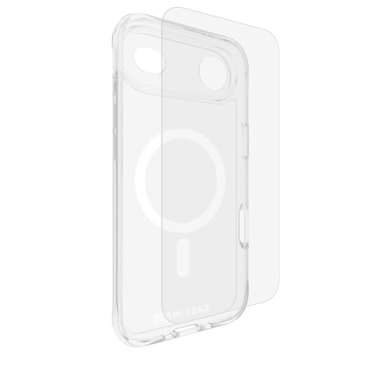 Case-Mate Case & Screen Protection Pack w/MagSafe - For iPhone Air - Clear Case - Clear