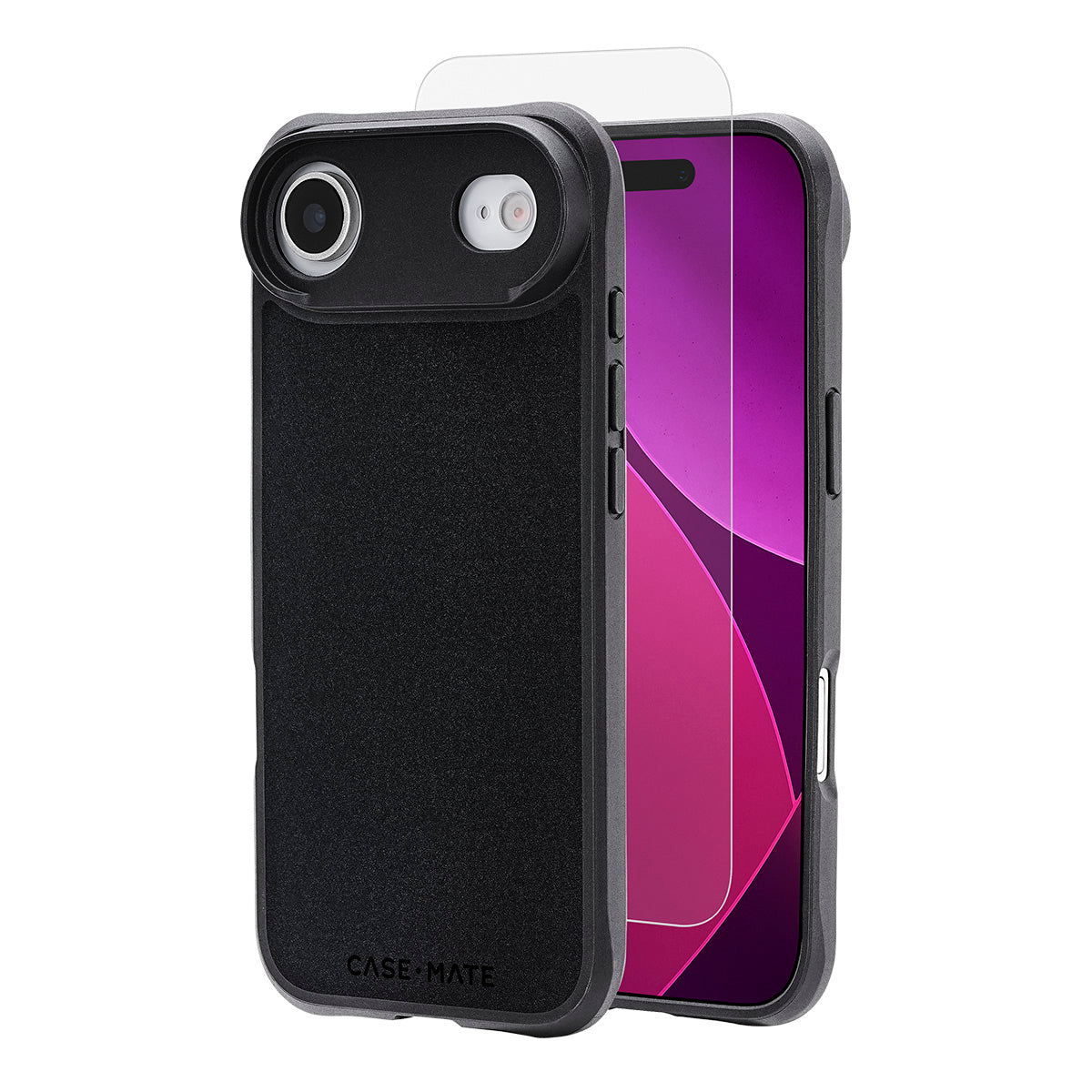 Case-Mate Case & Screen Protection Pack w/MagSafe - For iPhone Air - Black Case