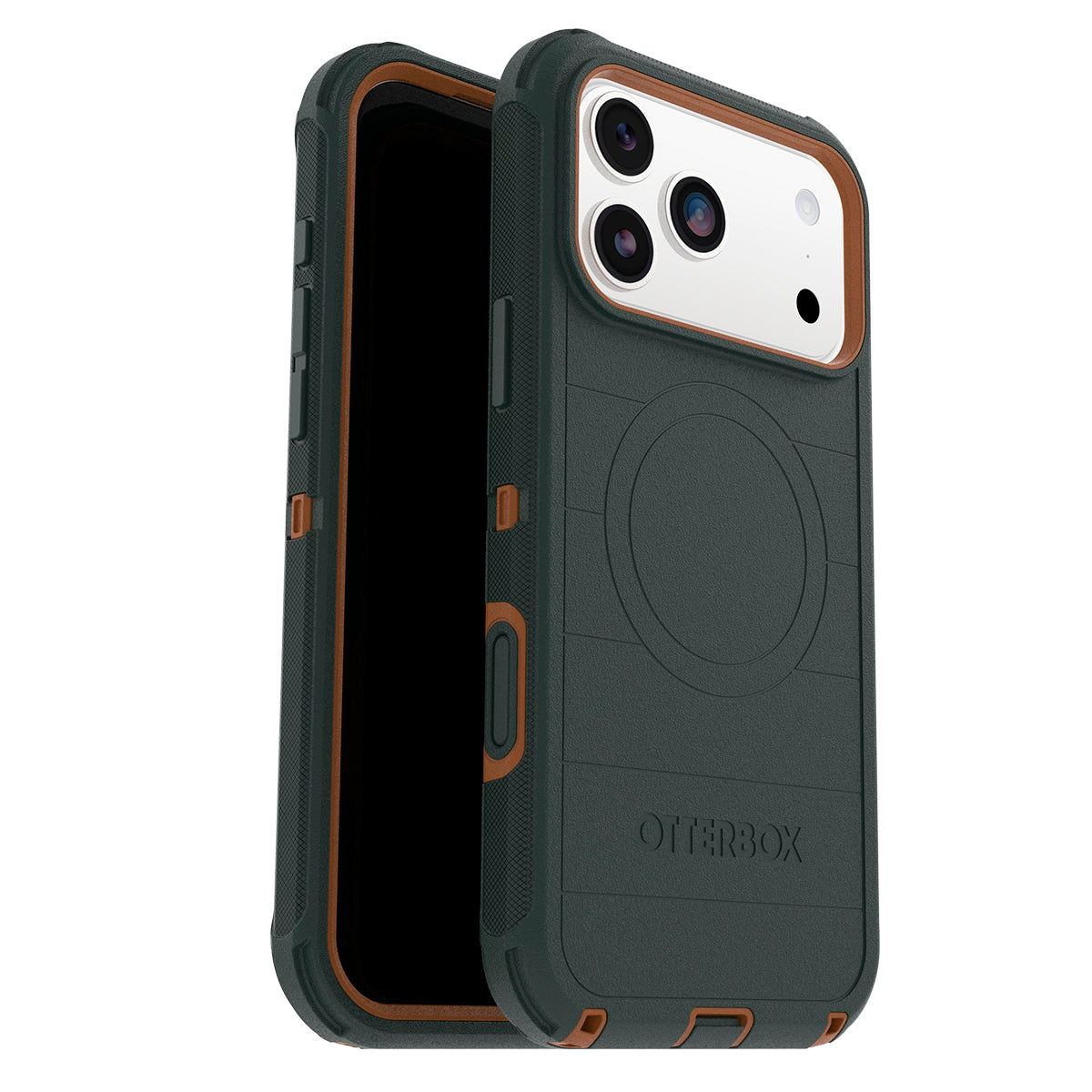 OtterBox Defender Pro Case with Camera Control - For iPhone 17 Pro Max - Cprsmth Green