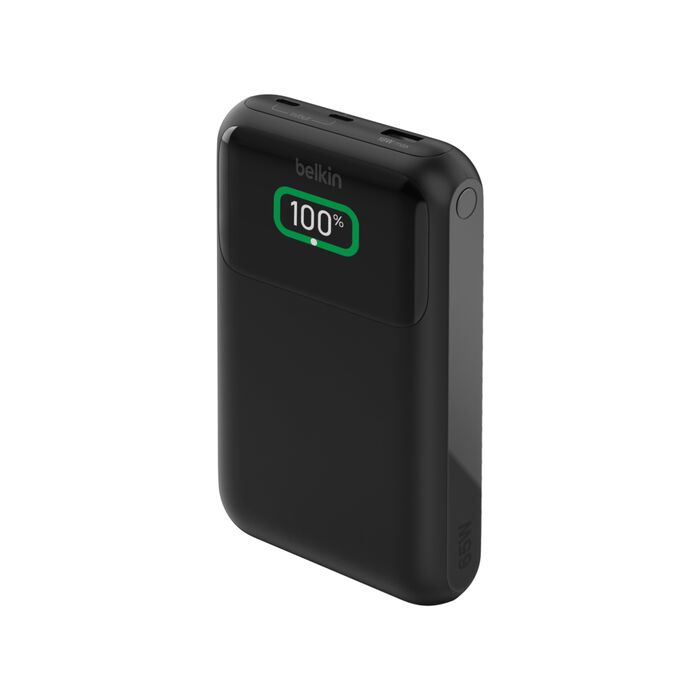 Belkin BoostCharge 65W Pro 3-Port Laptop Power Bank  - 20K - Black