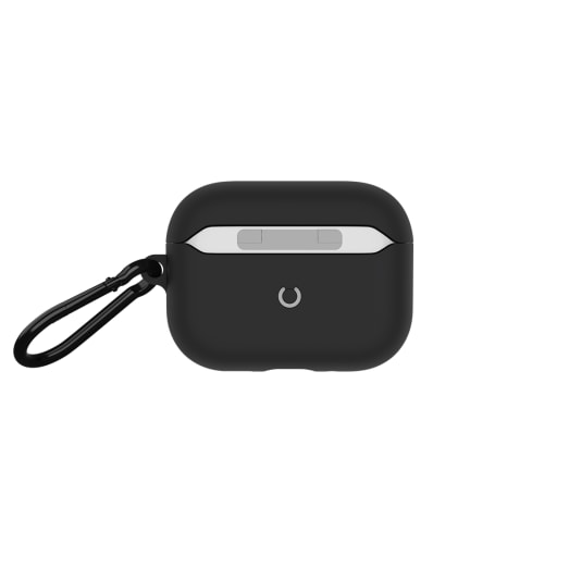Case-Mate Tough Case - For AirPods Pro 3 - Black with Black Carabiner - Black