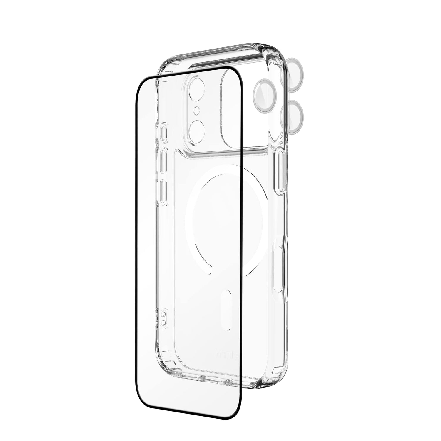 EFM 3-in-1 Case  Screen Armour and Camera Lens Armour Bundle - For iPhone 17 Pro