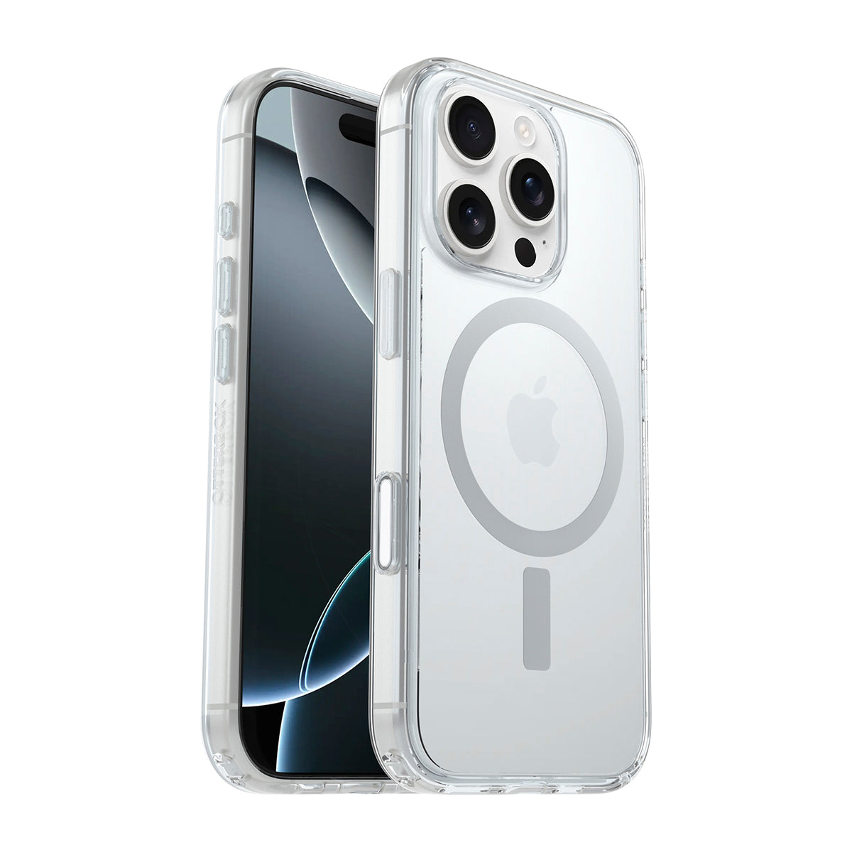 OtterBox Symmetry MagSafe Case With Camera Button - For iPhone 16 Pro - Clear