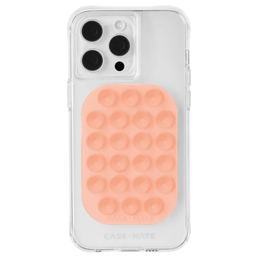 Case-Mate Adhesive Suction Mount - Peach - Cool Melon