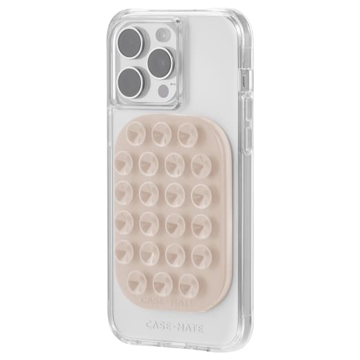 Case-Mate Adhesive Suction Mount - Nude - Beige