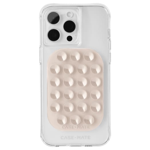 Case-Mate Adhesive Suction Mount - Nude - Beige