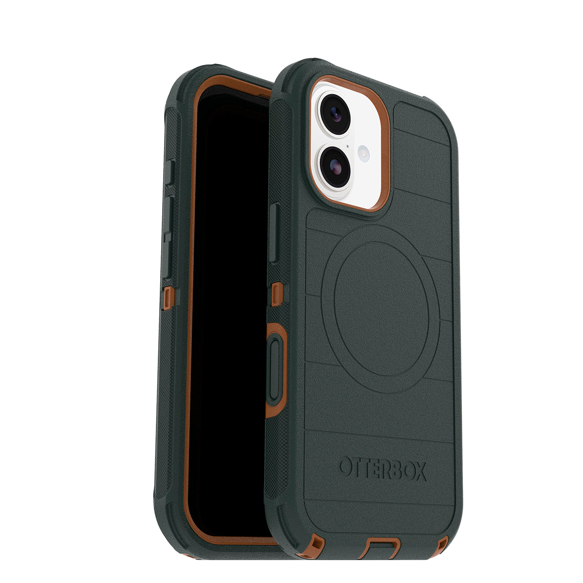 OtterBox Defender Pro Case with Camera Control - For iPhone 17 - Cprsmth Green