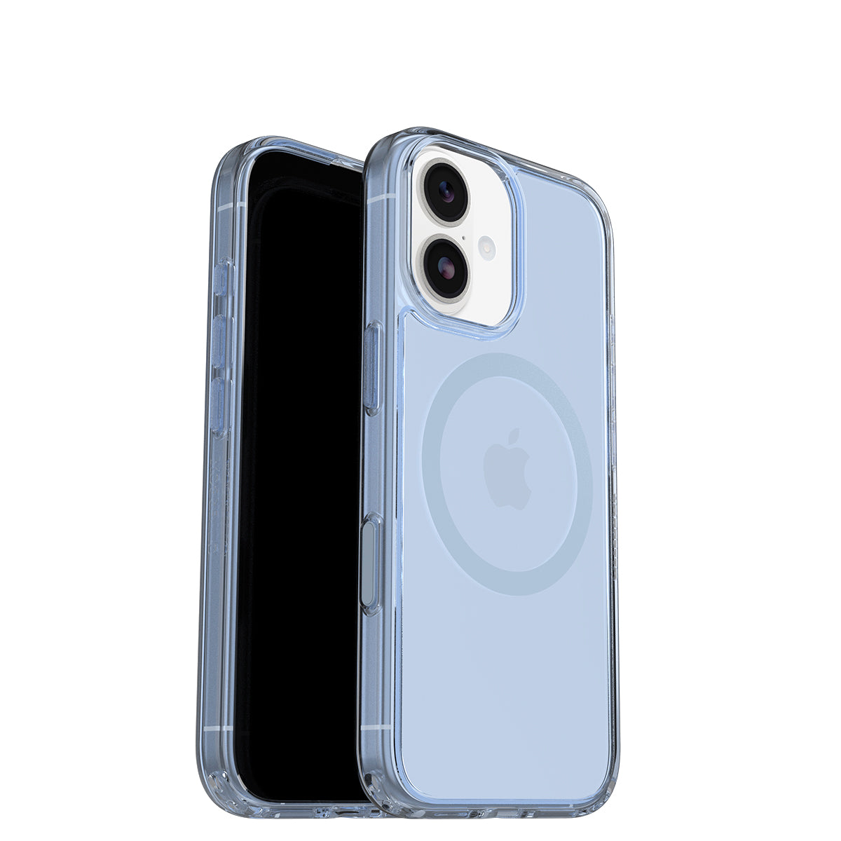 OtterBox Symmetry MagSafe Case with Camera Control - For iPhone 17 Silver Glade Blue