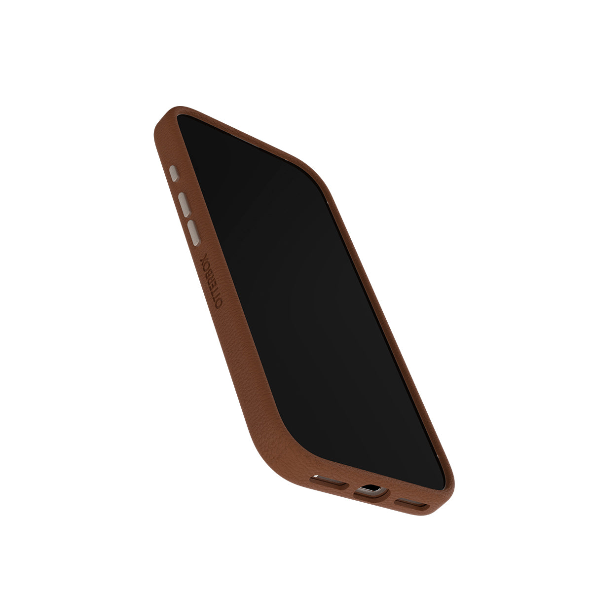 OtterBox Symmetry MagSafe Cactus Leather Case with Camera Control - For iPhone 17 - Desert Saddle Brown