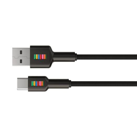 DULL Co. USB-A to USB-C Braided Cable