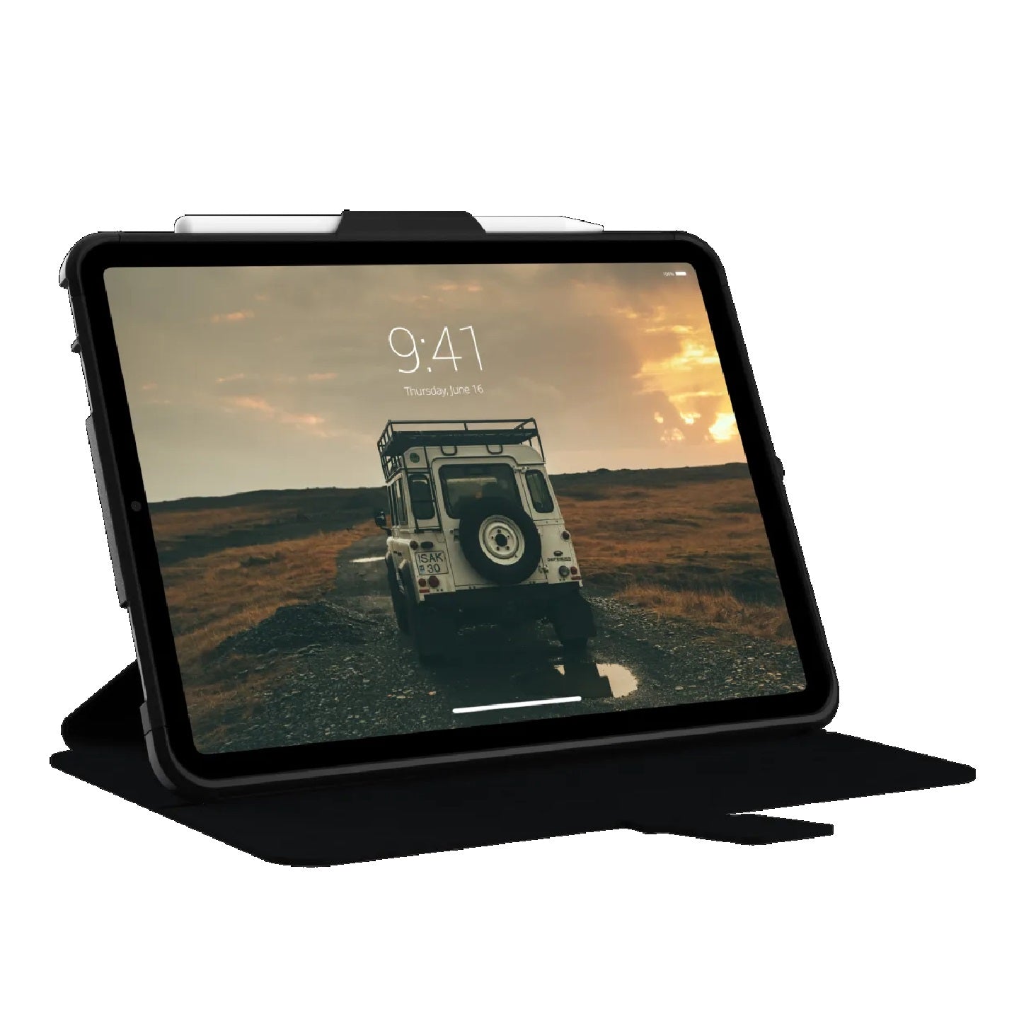 UAG Scout Apple iPad (10.9") 11th Gen (A16) / iPad 10th Gen Folio Rugged Case (Black/Olive) -