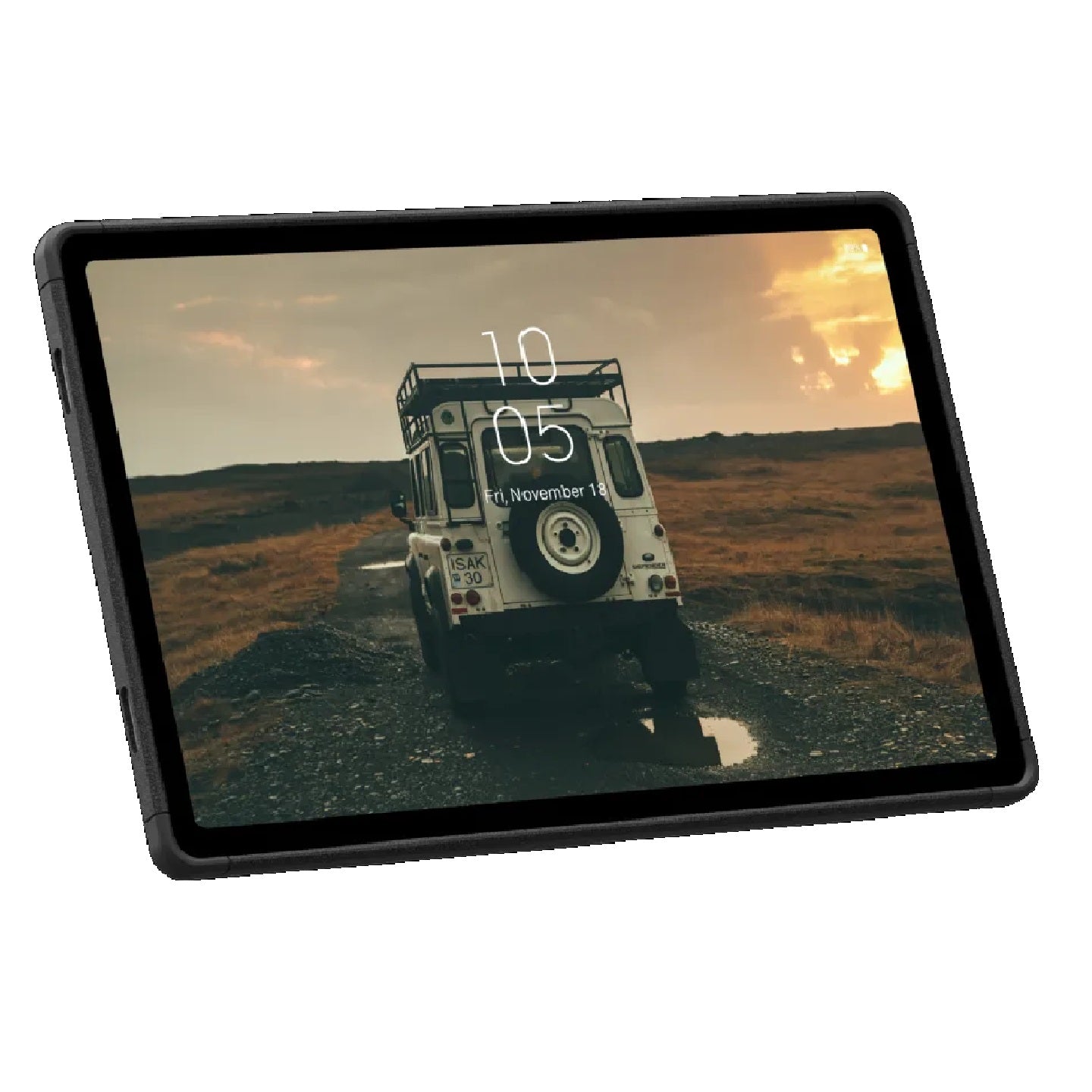 UAG Scout Samsung Galaxy Tab A9+ (11") with Kickstand & Handstrap Rugged Case - Black