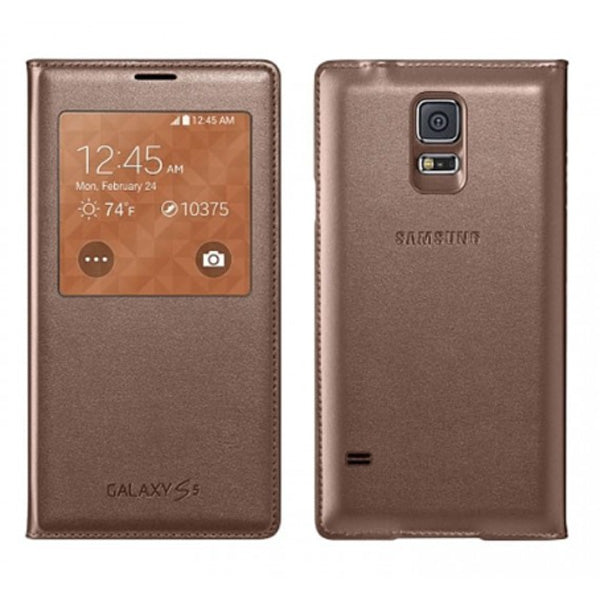 Samsung Galaxy S5 Case S View Flip Cover Folio