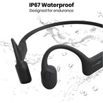 Shokz OpenRun Mini Bluetooth Open-Ear Endurance Headphones - Black