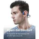 Shokz OpenRun Wireless Open-Ear Sport Headphones - Blue