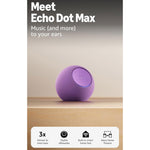 Amazon Echo Dot Max Smart Speaker Hub - Amethyst