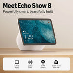 Amazon Echo Show 8 (2025, 4th Gen) - Glacier White